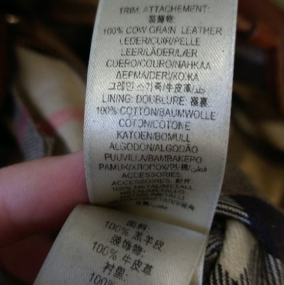 AVAILABLE!! SEE CLOSET Burberry Handbag - Picture 9 of 16